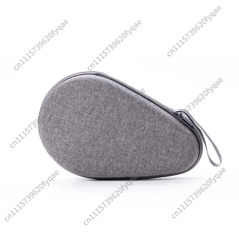 EVA Gourd-shaped Table Tennis Paddle Case, Hard Table Tennis Racket Storage Bag Protective Cover