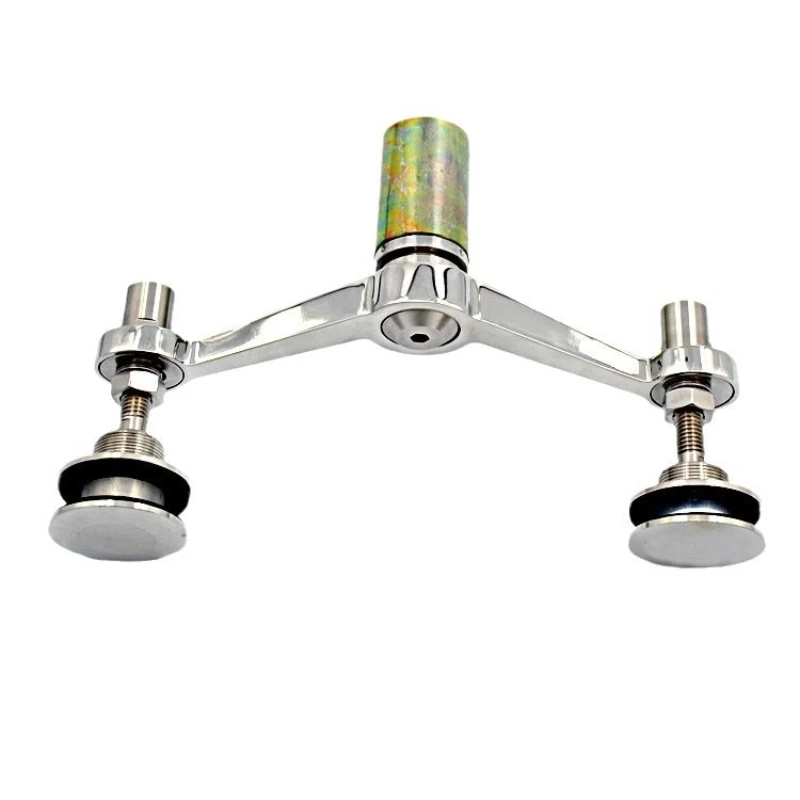 

Sightseeing elevator glass claw 304 stainless steel connection claw Curtain wall glass claw 250 type 90 degree stainless steel