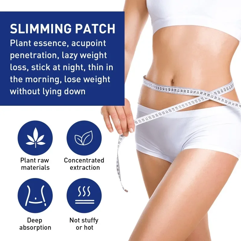 Herbal Wormwood Slimming Waist Paste Moxibustion Plaster Weight Loss Reduce Cellulite Body Shaping Fat Burning Detox Health Care