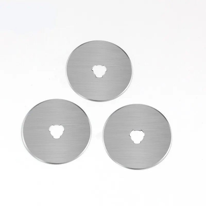 10PCS 45MM Multi-Purpose Rotary Cutter Fabric Disc Hand Quilting Sewing Wheel Paper Roll Carbide Tipped Circular Saw Blade Cut