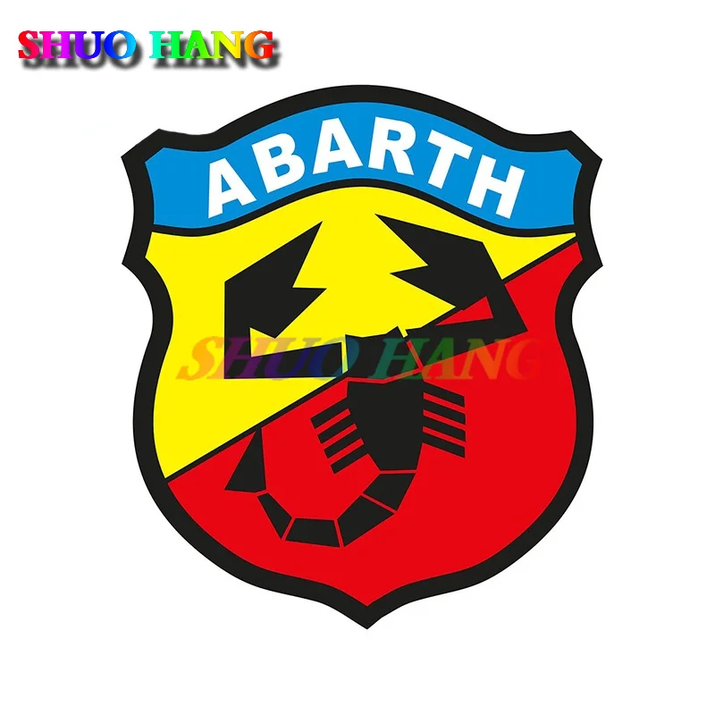 Fashion Creative Abarth 695 SS Car Sticker Decal DIY 3D Badge Brand Vinyl Auto Parts Window Trunk Styling Decal PVC