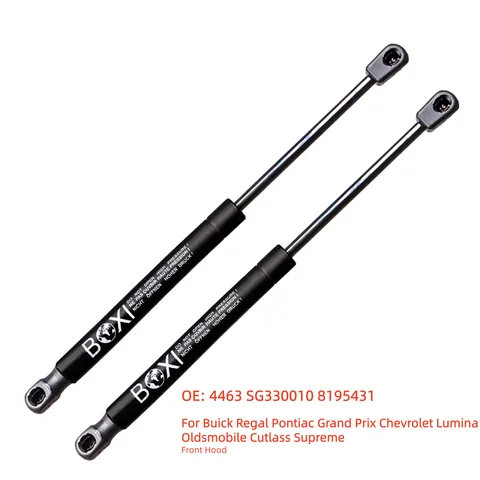 2Pcs Front Hood Lift Supports 4463 SG330010 For Buick Regal Pontiac Grand Prix Chevrolet Lumina Oldsmobile Cutlass Supreme Strut