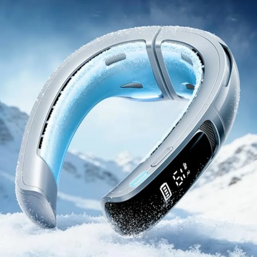 

AICE LITE MAX 2026 Real AC Cold Blast [Самый крутой и долговечный] AI-кондиционер для шеи, лучший иммерсивный охладитель для шеи, 6000 мАч R