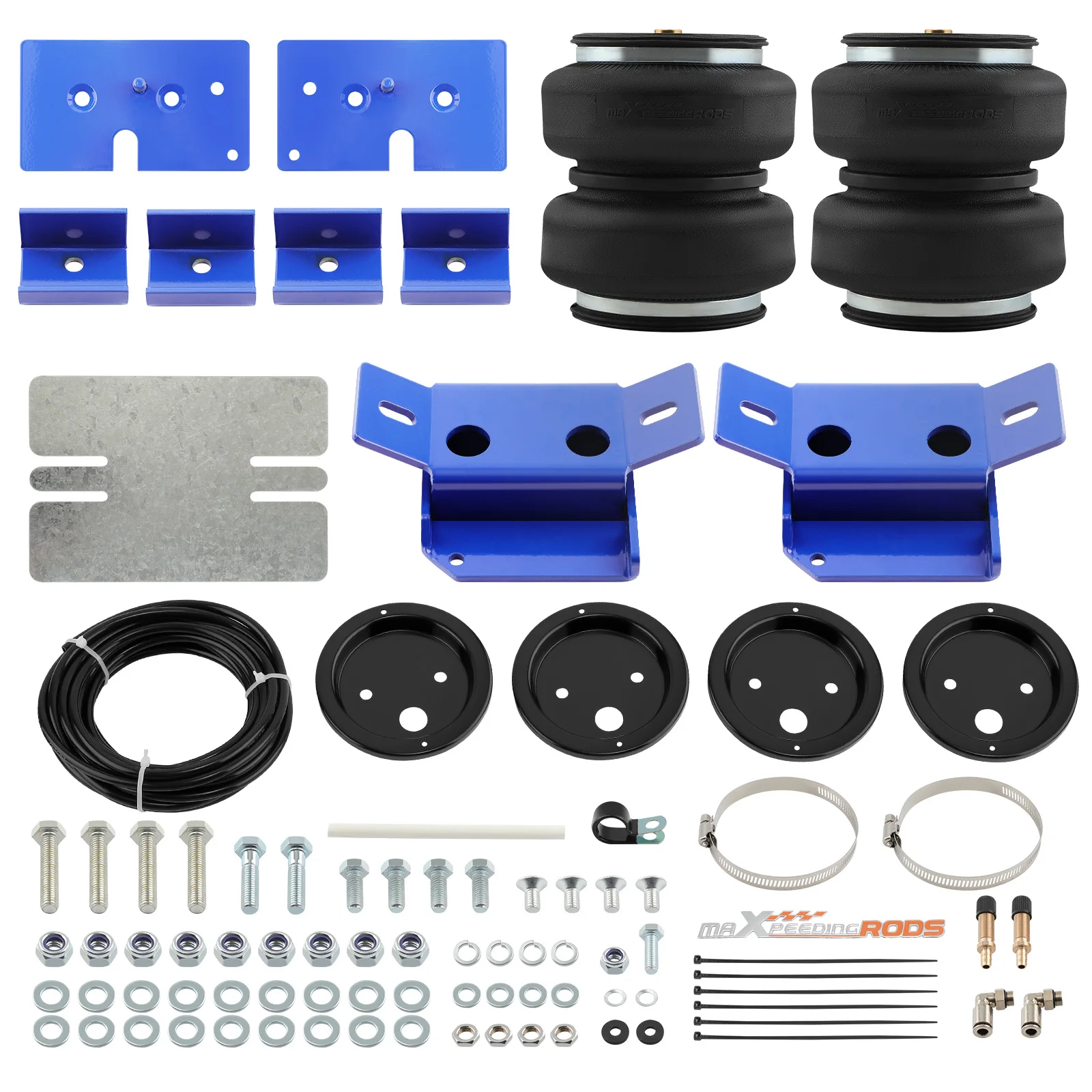 Kit di livellamento a molla per aiutante dell'aria posteriore per GMC Sierra Classic 1500 LD 2007 Kit borse a molla pneumatica posteriore