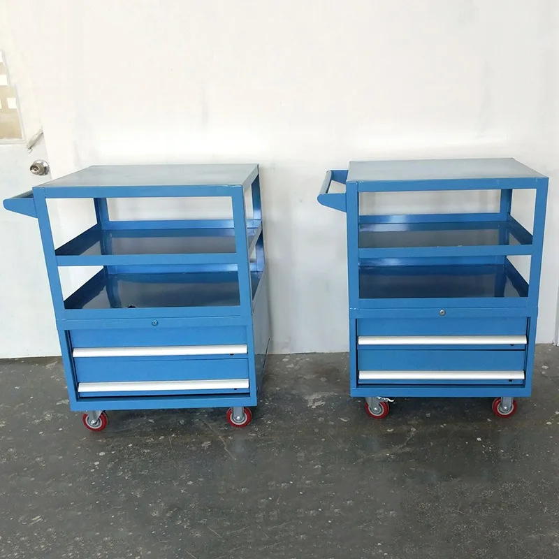 

Lock baffle drawer trolley tool turnover drawer trolley