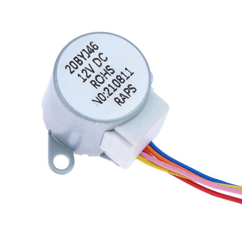 12V Stepper Motor For Air Conditioner 20BYJ46 Wind Deflector Step Motor Wind Motor Swing Leaf Synchronous Swing Indoor Hanging