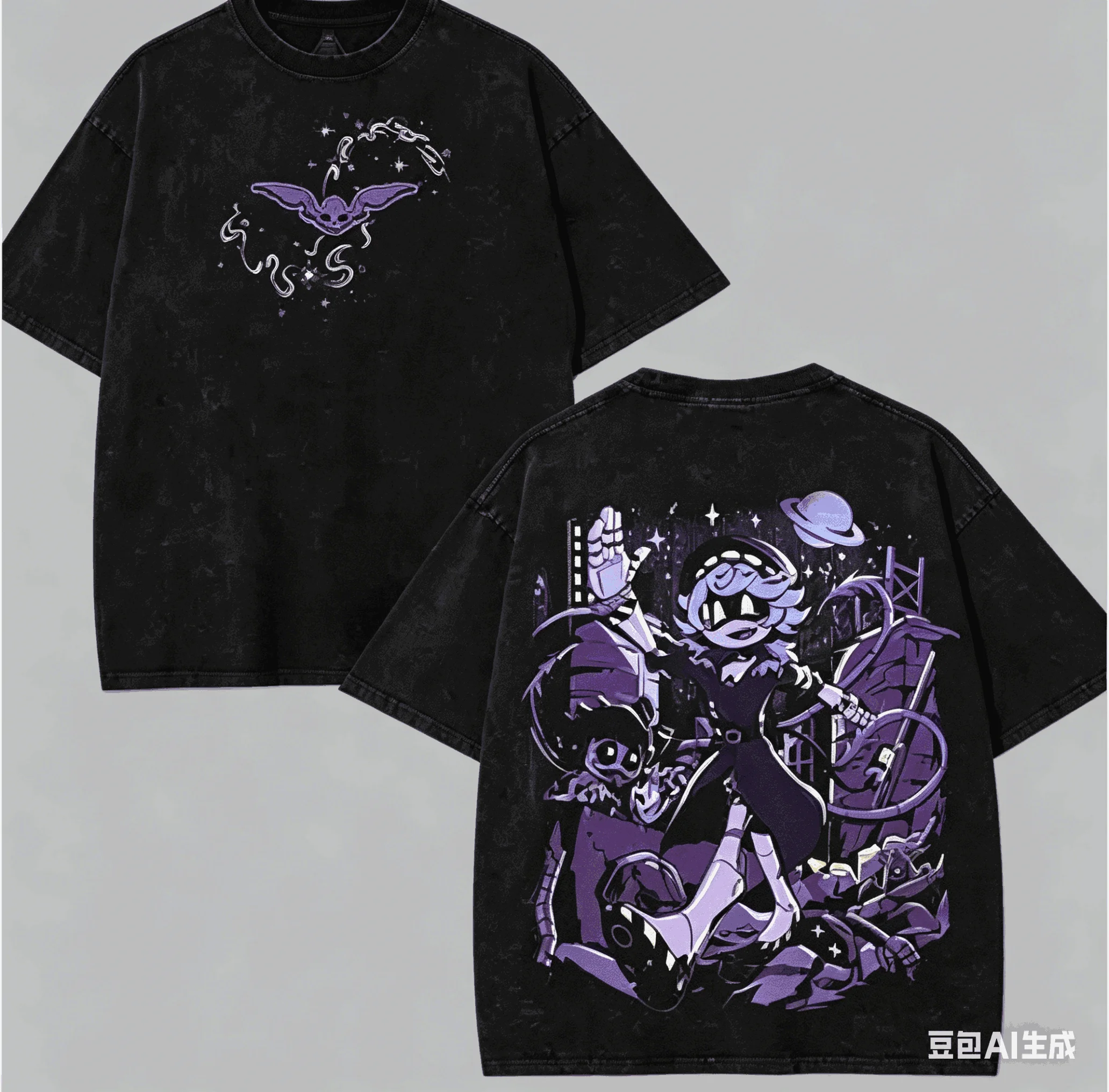 MURDER DRONES Washed T-shirt 2026 New Model personality Clothes shirt Year round clothing Retro Fashion Vintage Couples Classic