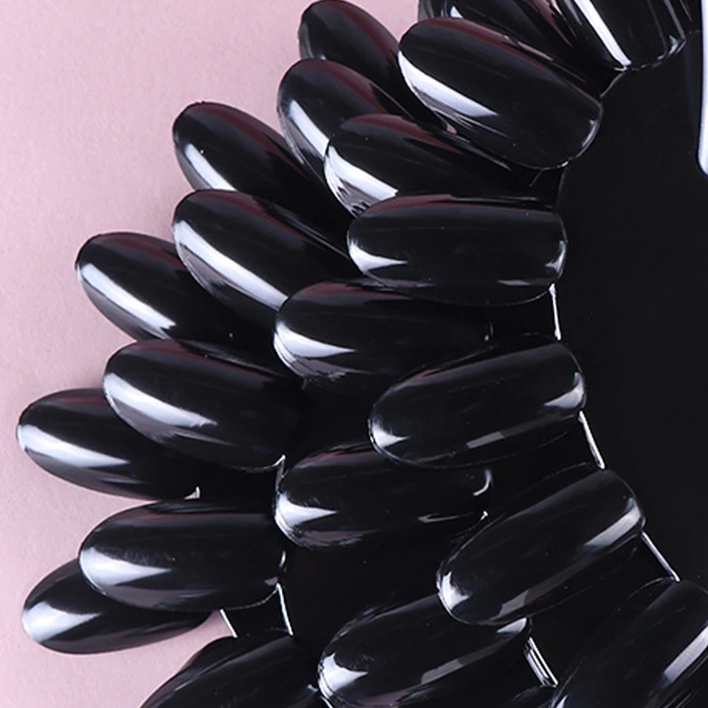 

160pcs 2 Sets Sunflower Design Nail Card Display Stand For Manicure Salon Home Use Multi Color Exhibition Tool Nail Color