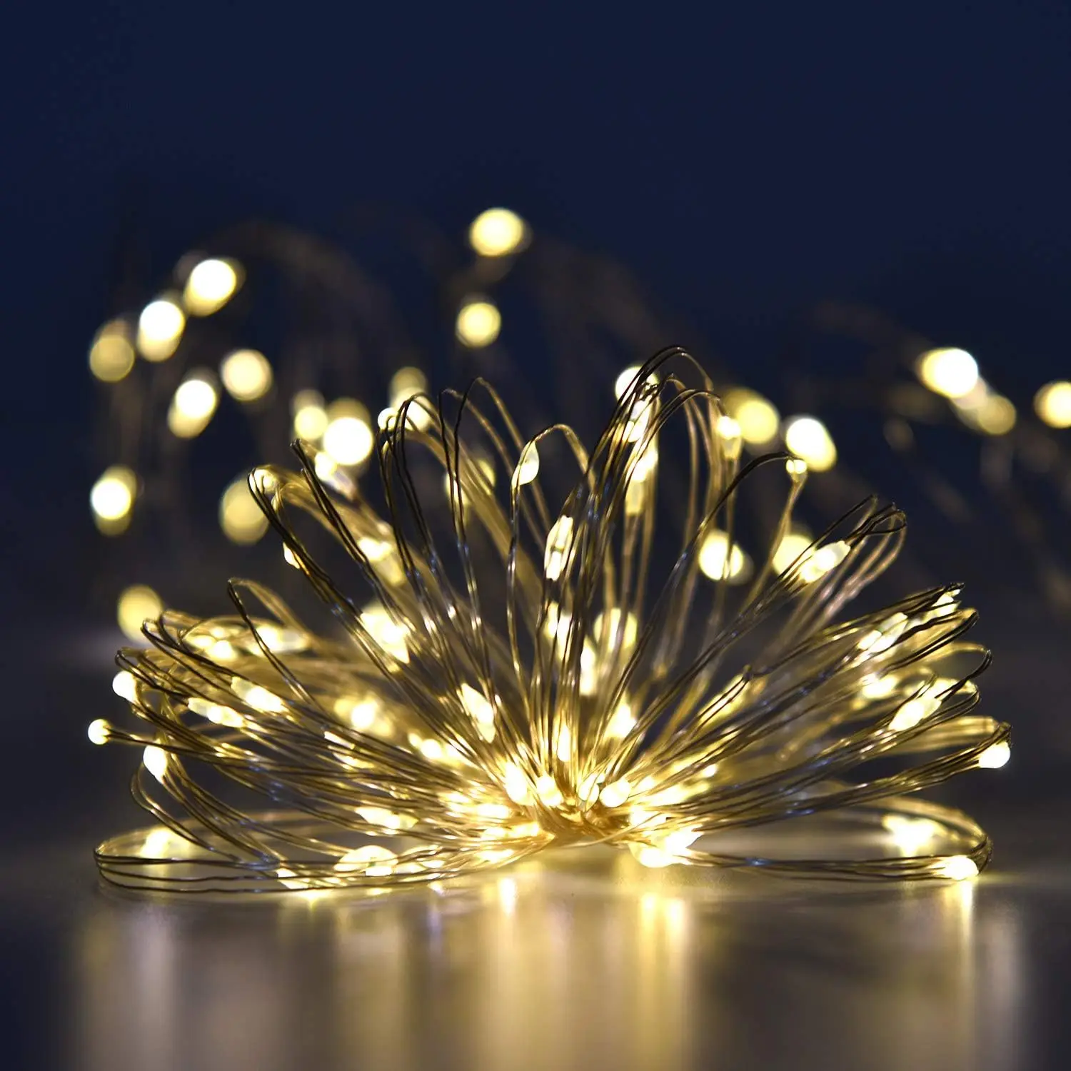 1 متر 2 متر 3 متر 5 متر 10 متر ضوء لحفل الزفاف الجنية الإضاءة جو مصباح غرفة نوم حديقة عيد الميلاد هالوين جو مصباح الديكور