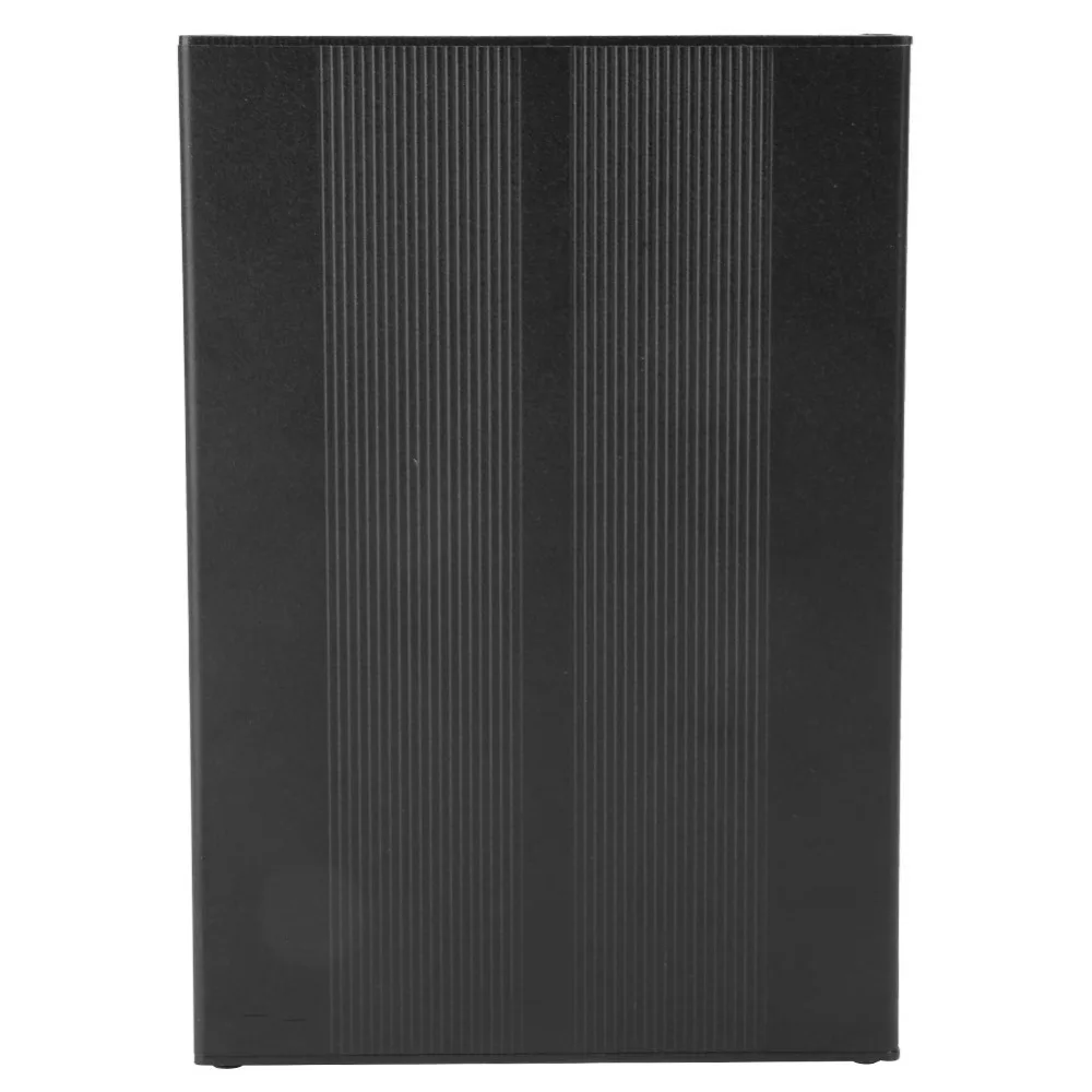 Heat Dissipation 55x106x150mm Aluminum Project Box Split Body Sand Blast PCB Enclosure Cooling Case Audio Amplifier