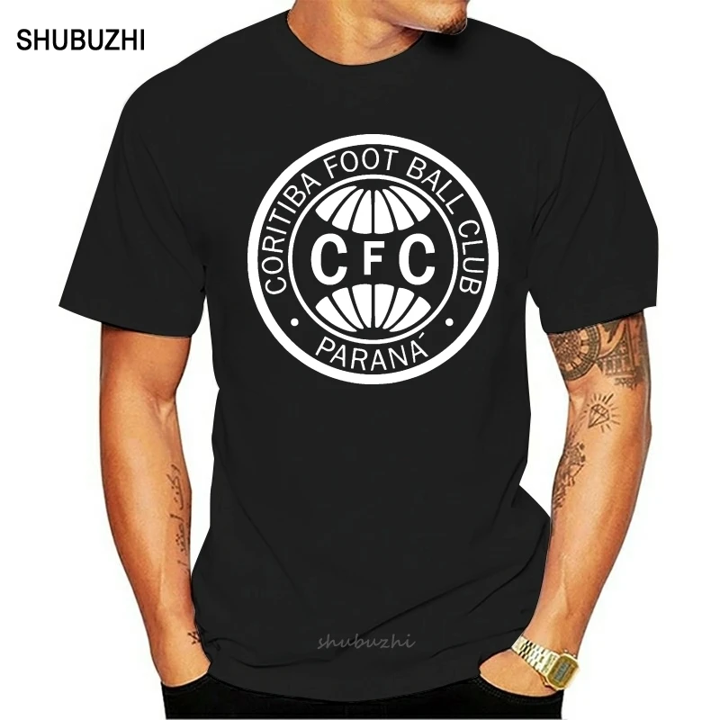 Coritiba Foot Ball Club Curitiba Parana Coxa Brazil Soccer Camisa t shirt tee men cotton tshirt summer brand teeshirt euro size