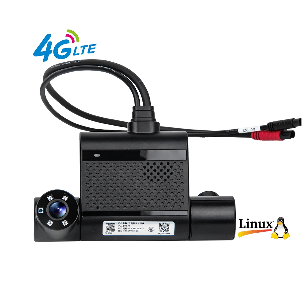 2025 جديد 1080P 3 قناة ADAS DSM 4G WIFI GPS AI مسجل فيديو سيارة الصندوق الأسود داش كام داشكام لشاحنة سيارة أجرة فان