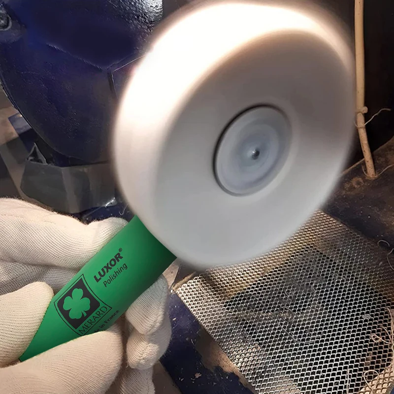 Luxor Polishing Compounds by Merard French-Made High-Efficiency Paste Silica-Free for Jewelry, Watchmaking & Precision Metals