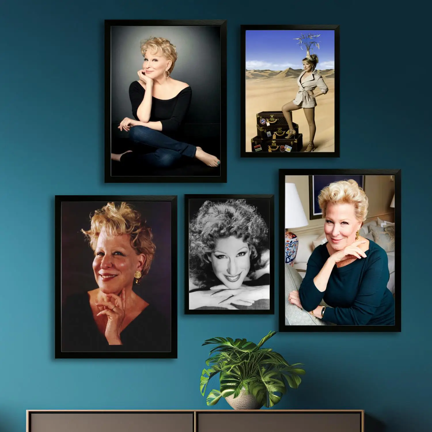 

Холст Bette Midler, настенное искусство, печать с изображением, современная семья, декор для спальни, постеры, декоративная живопись