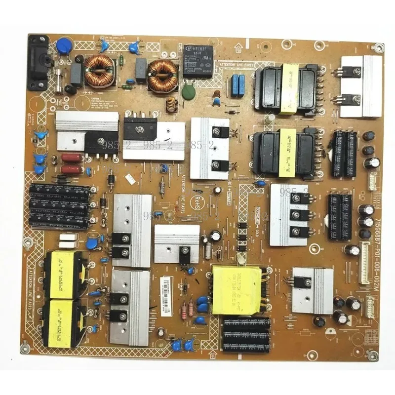 

TV Power Board 715G6887-P01, Original Circuit Board 006-002M Compatible with 65PUF6656 65PUF6701