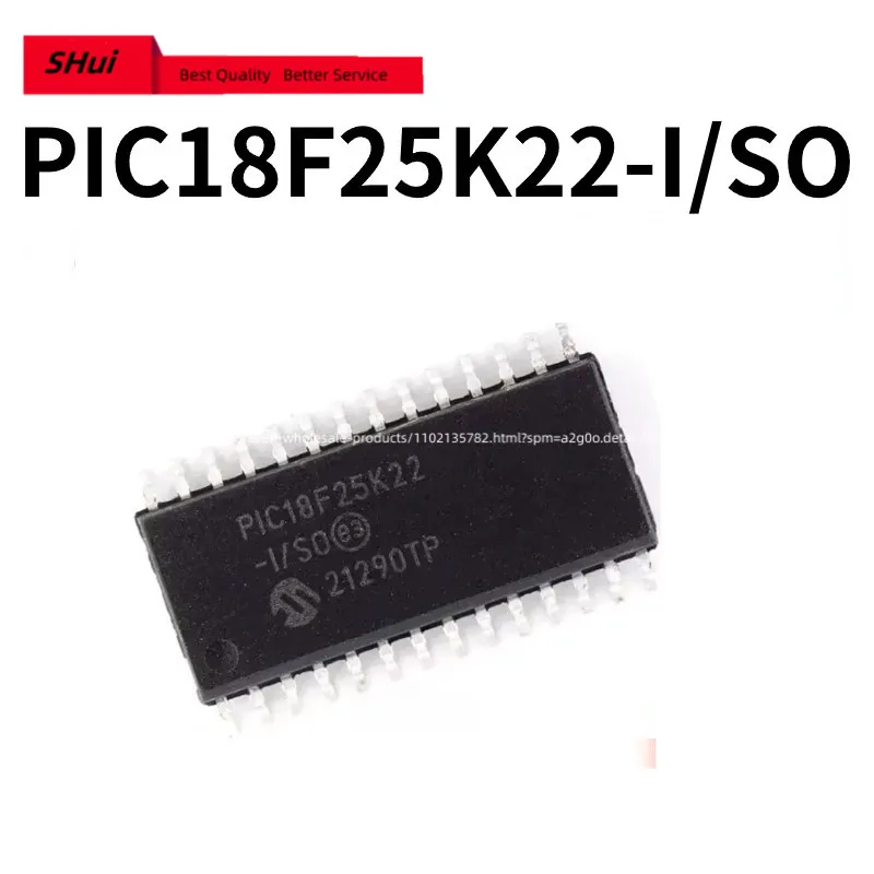 10PCS Controller chip PIC18F25K22-I/SO 25K22-I/SS 25K80-I/SO 25K80-I/SS 45K22-I/PT 45K80-I/PT 46K20-IPT 46K22-IPT 66K22-IPT