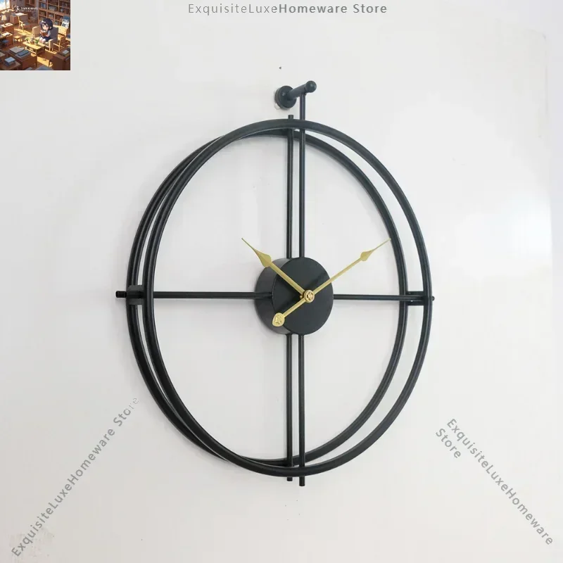 55cm Large Silent Wall Clock Modern Design Clocks For Home Decor Office European Style Hanging Wall Watch Clocks