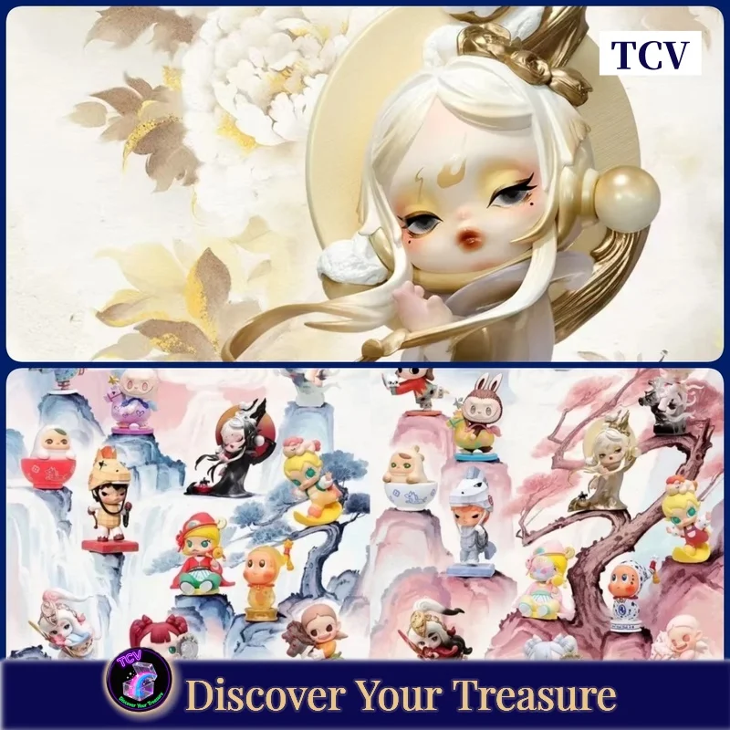 

Tcv Popmart, серия «Золотой галлоп», слепая коробка, звезда, люди, Labu Sp Dimoo, фигурки, загадочная коробка, сюрприз, 2026, подарок на весенний фестиваль