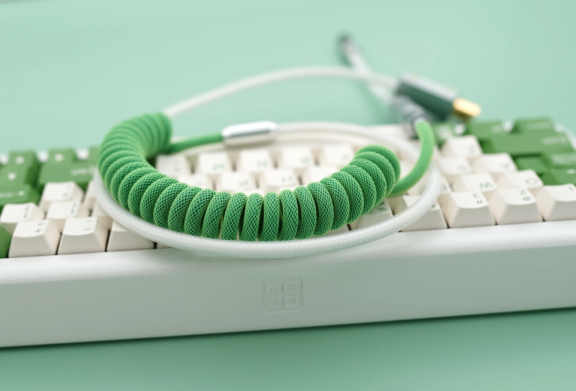 

Spot GeekCable manual mechanical keyboard data line FILCO Holy Hand second generation line SP cheese green