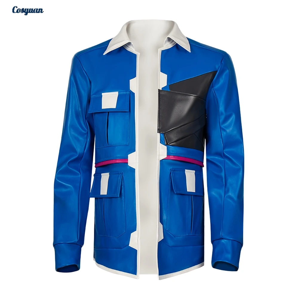 Cartoon Edge Cosplay Runners D D Jacket Men Cloth Party Disguise Roleplay Male Leather Halloween Costume Carnival Outfits Suits