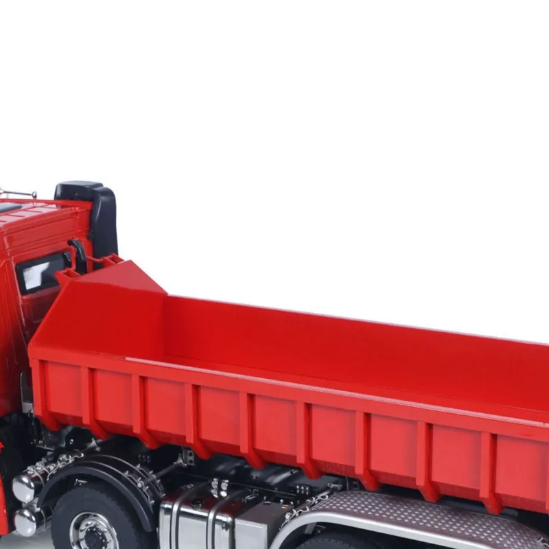 

Toys Hydraulic RC Dumper Tipper Car 8x8 1/14 Metal Radio Control Full Dump Trucks 3-speed Transmission Painted Finished Cars