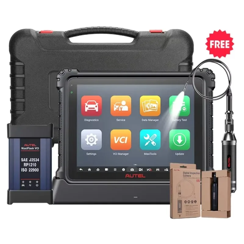 2025/2023 autel maxisys Ultra lite ms909 mk908p mk 908 2 مع تحديث مجاني ecu برمجة مبرمج أداة تشخيص السيارة المسح الضوئي