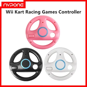 Wii Kart 레이싱 게임 컨트롤러를위한 Nintendo Wii 원격 컨트롤러 레이싱 휠을위한 컬러 게임 레이싱 스티어링 휠 8 최고의 영업 SIM 휠 - sim6