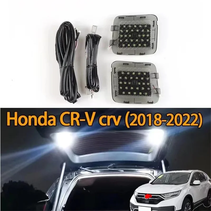 

Для Honda CRV 2017-2021 задняя фонарь задняя дверь Автомобильный интерьер ремонт чемодан Ночная лампа освещение задняя светодиодная подсветка багажника