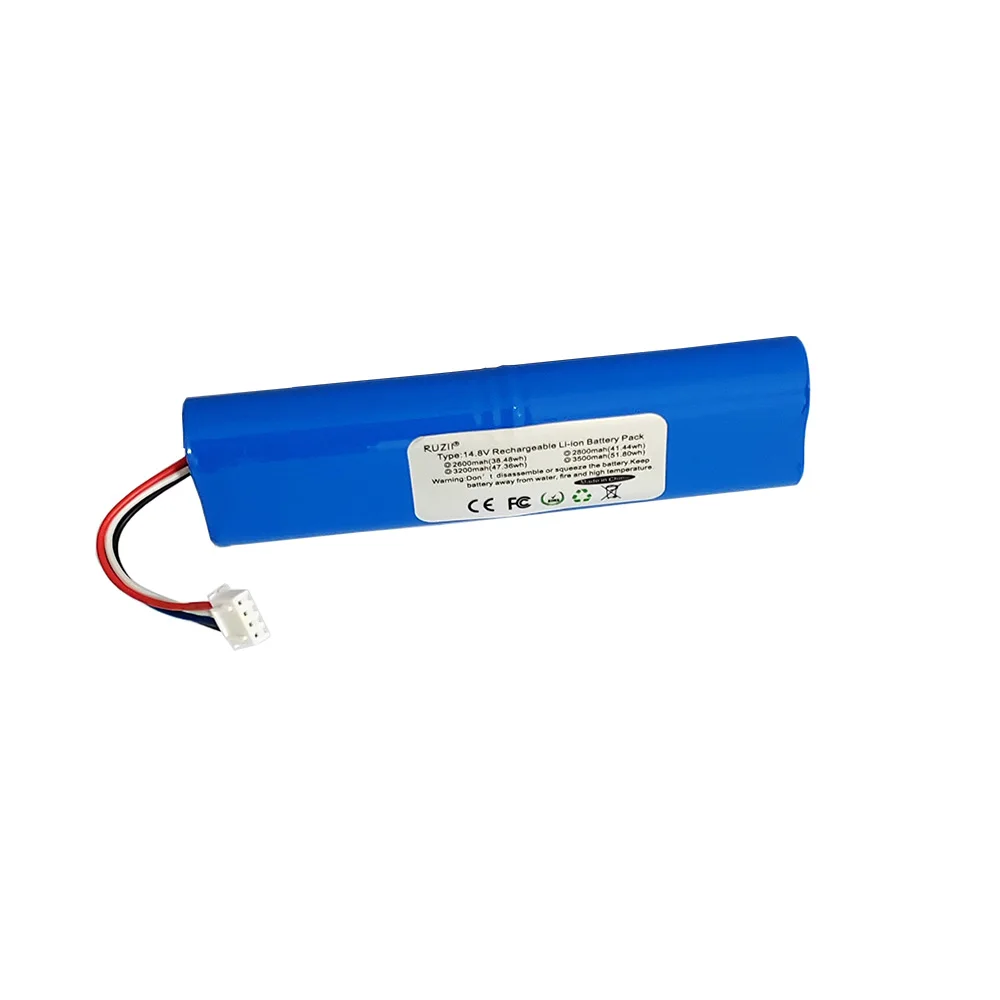 14.8V 3500Mah Batterij Voor Xiaomi Sweeper Batterij 2c Mijia Geïntegreerde Robot Stytj03zhm Stofzuiger Batterij 18650 Li Batte