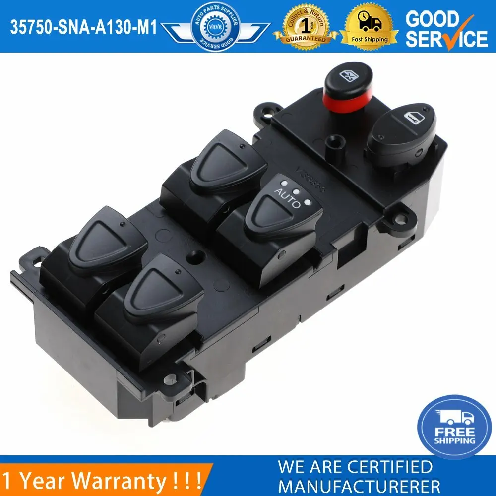 

35750-SNA-A130-M1 Переключатель окна Msater подходит для 06 07 08 09 10 11 для Honda CIVIC-