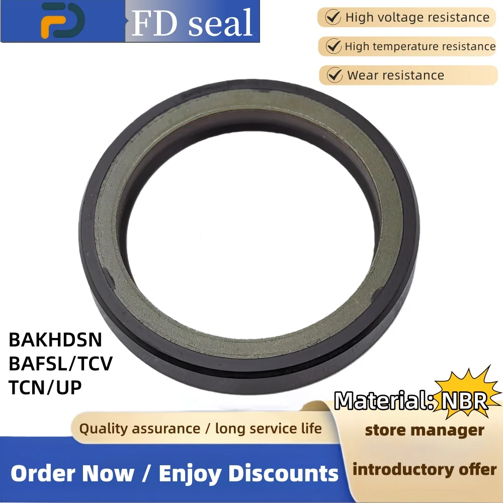 

Shaft Seal 27*35*6mm PTFE+NBR 27x35x6mm Pump Seal BAKHDSN Chassis Parts High Quality O-Ring Replacement Tool