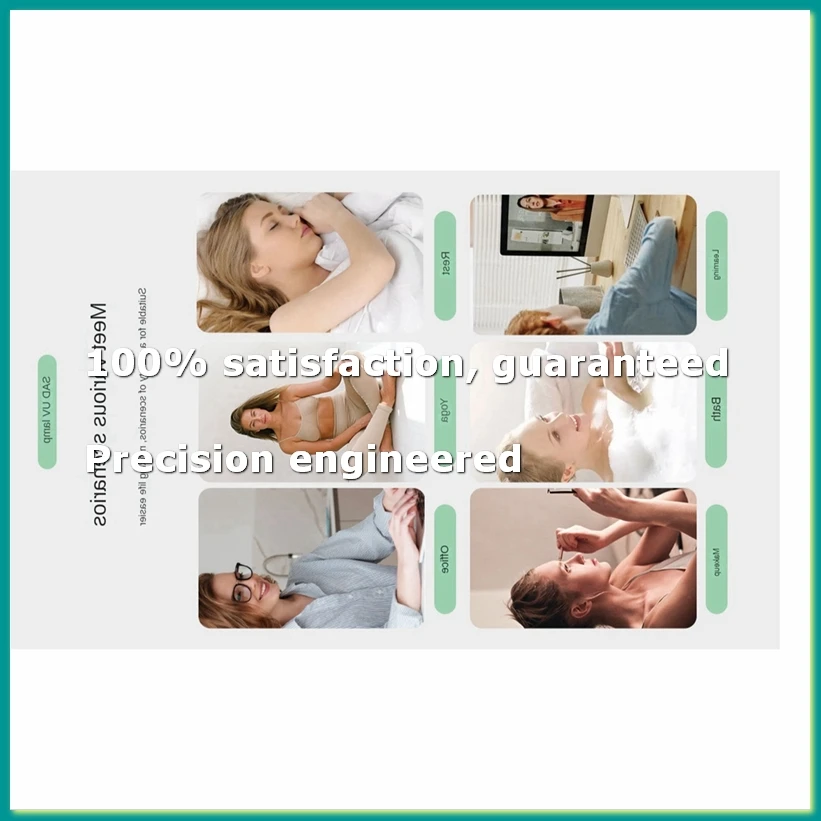 LED SAD Therapy Mood Desk Lamp Touch Timing Stepless Dimming Affective Disorder Therapy Lamp-A82Z