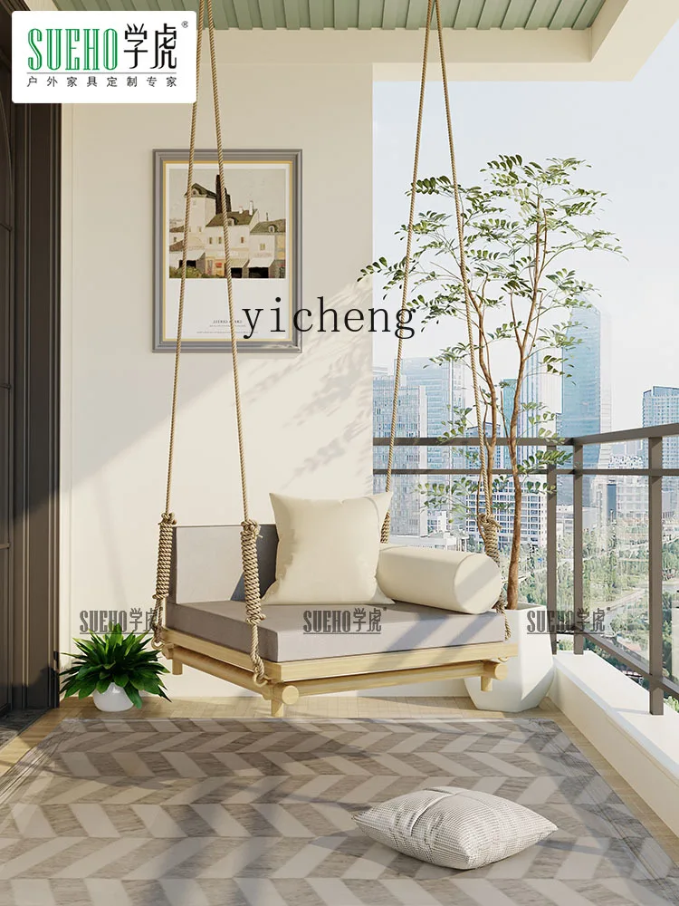 YFY  Balcony Indoor Hanging Chair Hammock Home Leisure Lying Flat Swing Outdoor Single Double Comfortable Hanging Chair Bedroom