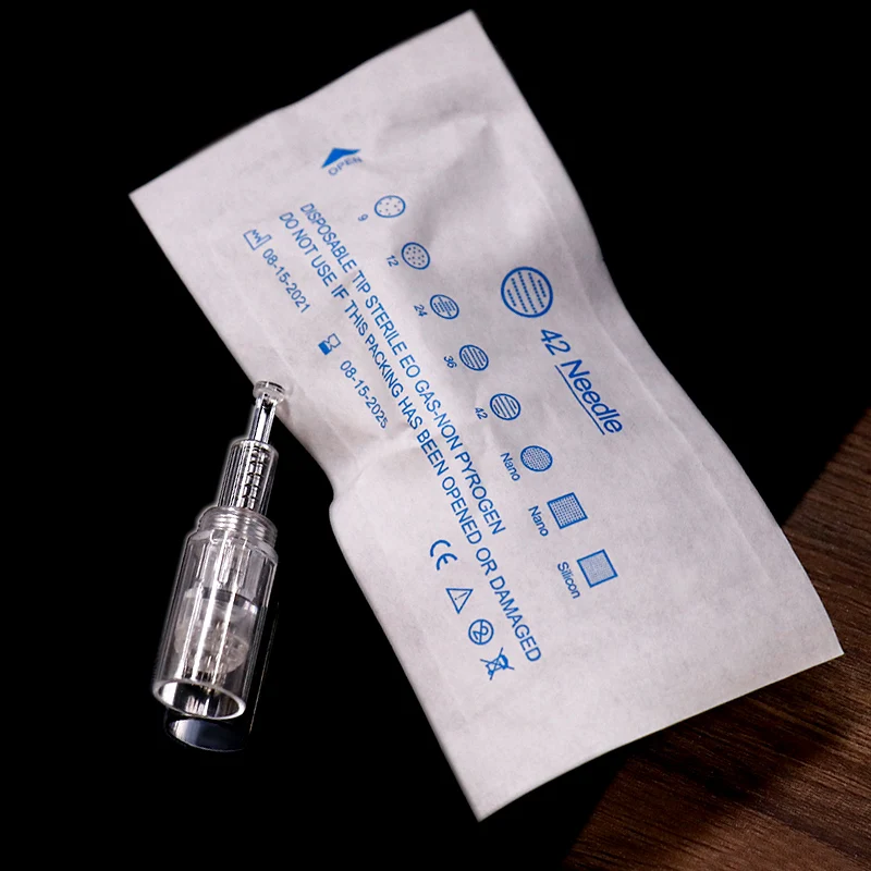 10/20 Stück 12pin/36pin Microneedling DermaPen Nadeln Schraubkartuschen Ersatzköpfe Microneedling Tattoo Nano Mikronadeln – Detail 7