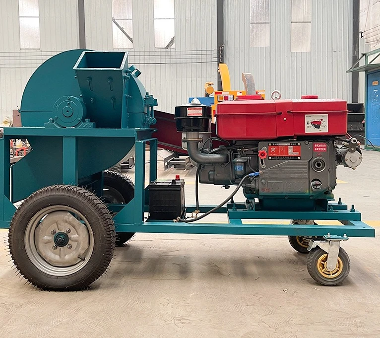 Household‑Use Wood Crushing Equipment, Compact Unit for Fast Processing of Branch and Bamboo into Fine Sawdust