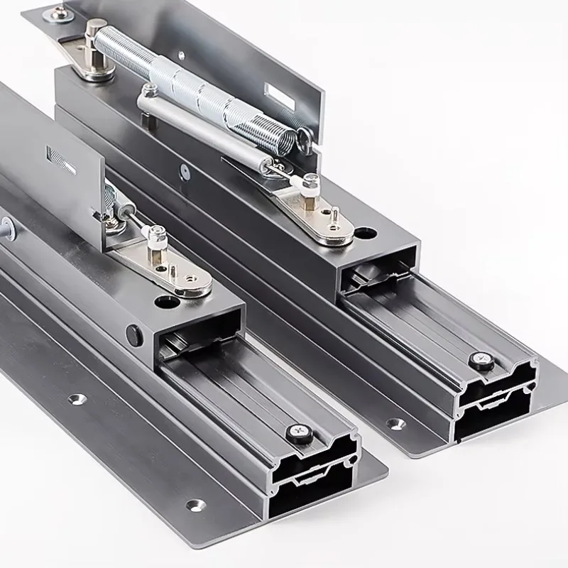 Modern telescopic folding dining ta ble Hidden pull-out shrink guide Easy-to-use living room multi-functional hardware