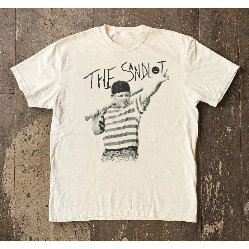 Retro Legend of The Sand T-shirt, 90s Baseball Movie Retro T-shirt for Women, Summer New Unisex T-shirt