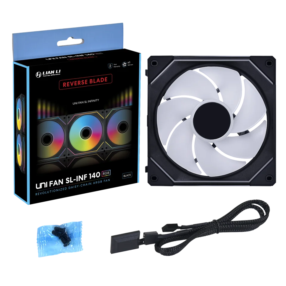 Lian-Li UNI FAN SL Infinity 140 Single Pack NO CONTROLLER