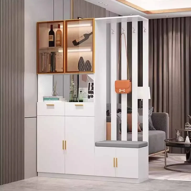 

Living Room Standing Cabinets Storage Household White Display Cabinet Drawers Organization Szafki Do Przedpokoju Furniture