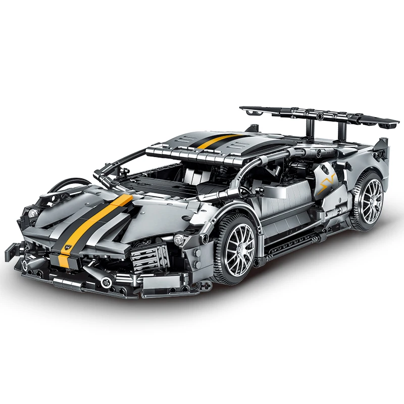 Toys for Kids MORK 1337pcs Lamborghini Murcielago  Technical Building Blocks Sports Racing Car MOC Models  023015 Boys Gifts