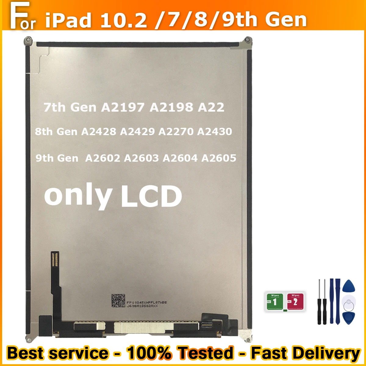 تقرير ونصيحة حول شاشة LCD A2602 لجهاز iPad 10.2 بوصة