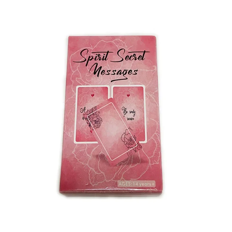 Spirit Secret Messages 68 Cards Deck English Version TWIN FLAME LOVE Oracle Deck Cards Game for Couples