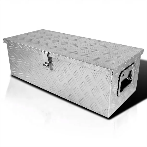 Aluminum Checker Plate Truck Tool Box for Trailer Pickup