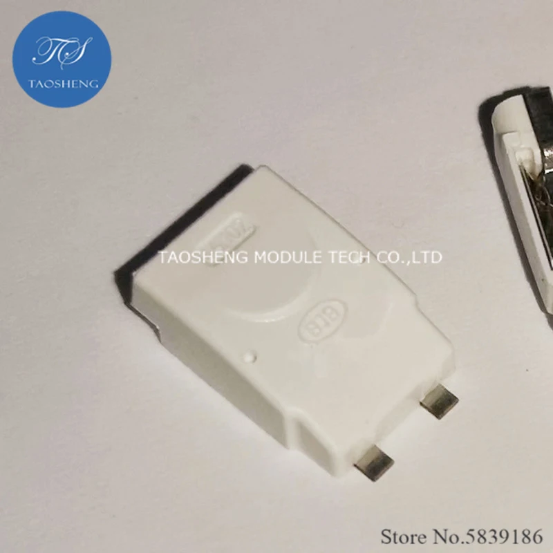 1PCS BJB 46.102.1001.50 Connector Teminal Block with Pin Spacing 4mm，Reflow Soldering 2pole 9ANGW300V