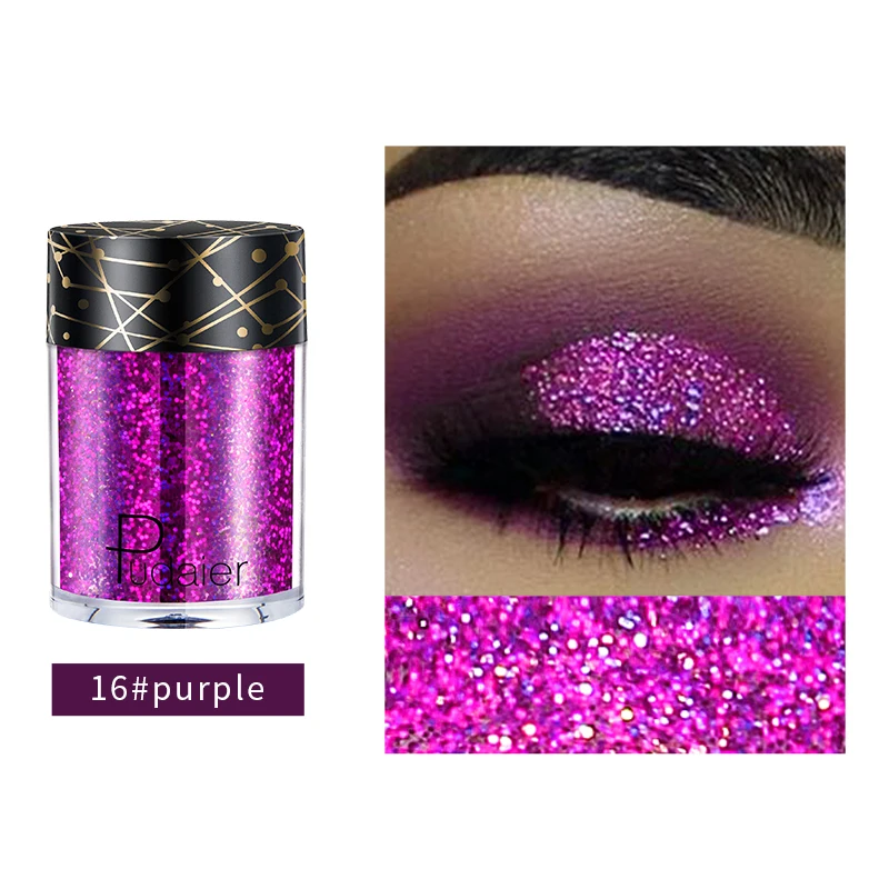 Color Eyeshadow Glitter Sequin Mermaid Pearlescent Easy to Color easy to carry, suitable for music festival eye makeup