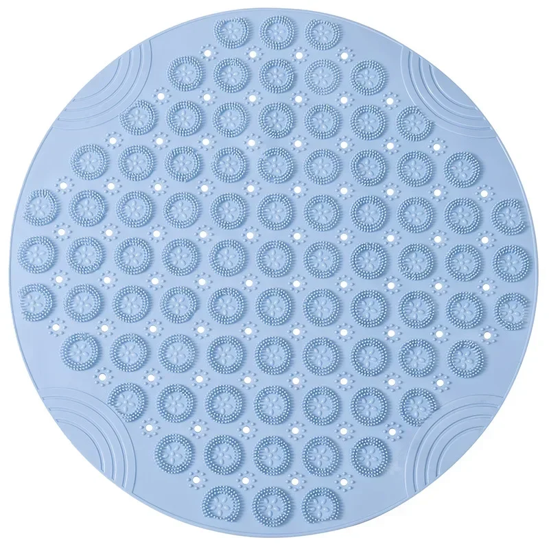 Bathroom Toilet Suction Cup Anti-slip Mat Bathroom Anti-fall Foot Mat Home Hotel Bath Bath Foot Massage Floor Mat