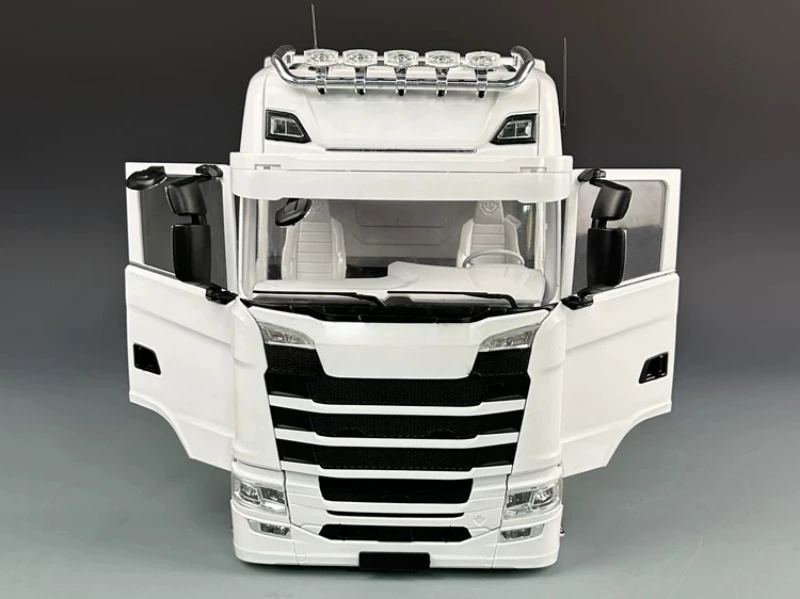 SCALECLUB 1/14 770S Open Door Version Cabin Shell RC Truck Body Cab for Tamiya