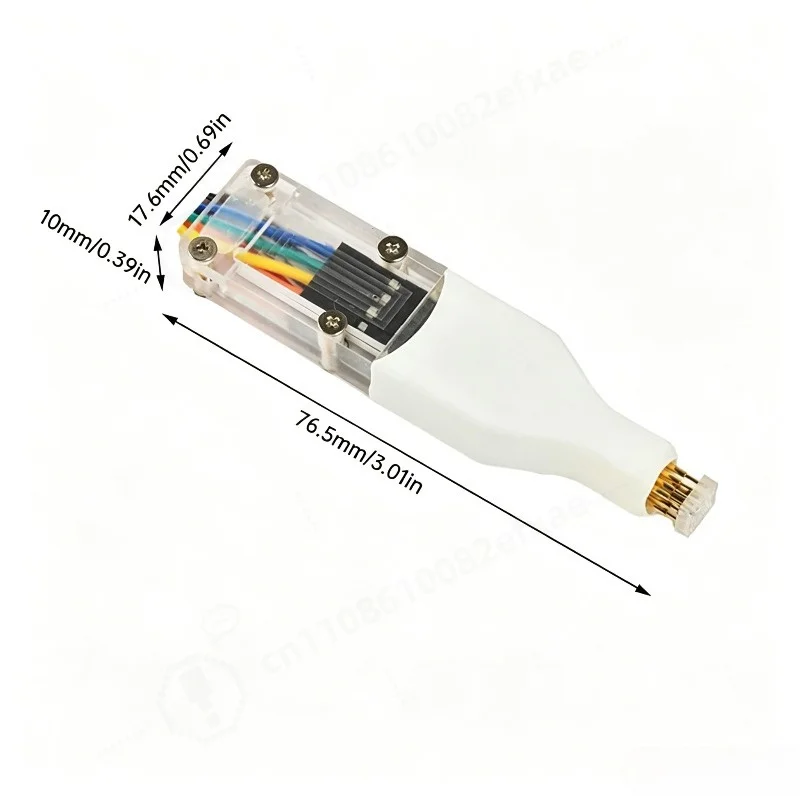 SOP8 WSON8 QFN8 Adapter Clip Chip Flash Read Write Probe Test Socket Programmer for BIOS EEPROM Motherboard Repair