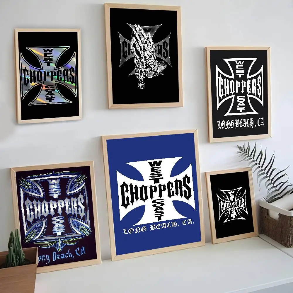 West C-Coast C-Choppers Good Quality Prints and Posters Whitepaper Prints Posters Artwork Wall Decor