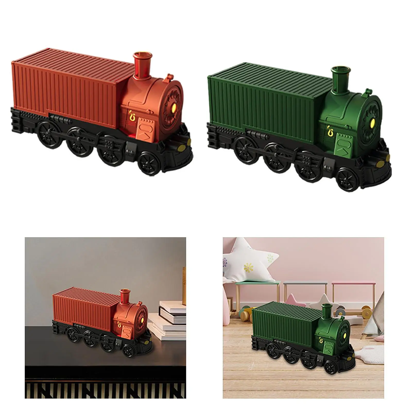 Train Essential Oil Diffusers Mist Humidifier Multipurpose Quiet Home Fragrance for Toilet SPA Working Sporting Reading Sleeping